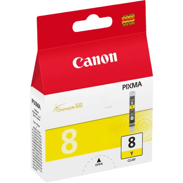 0623B001 Canon CLI-8Y gul Printerpatron - 13 ml. - Original