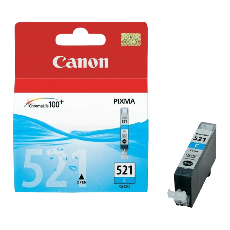 2934B001 Canon CLI521C cyan Printerpatron - 9 ml. - Original