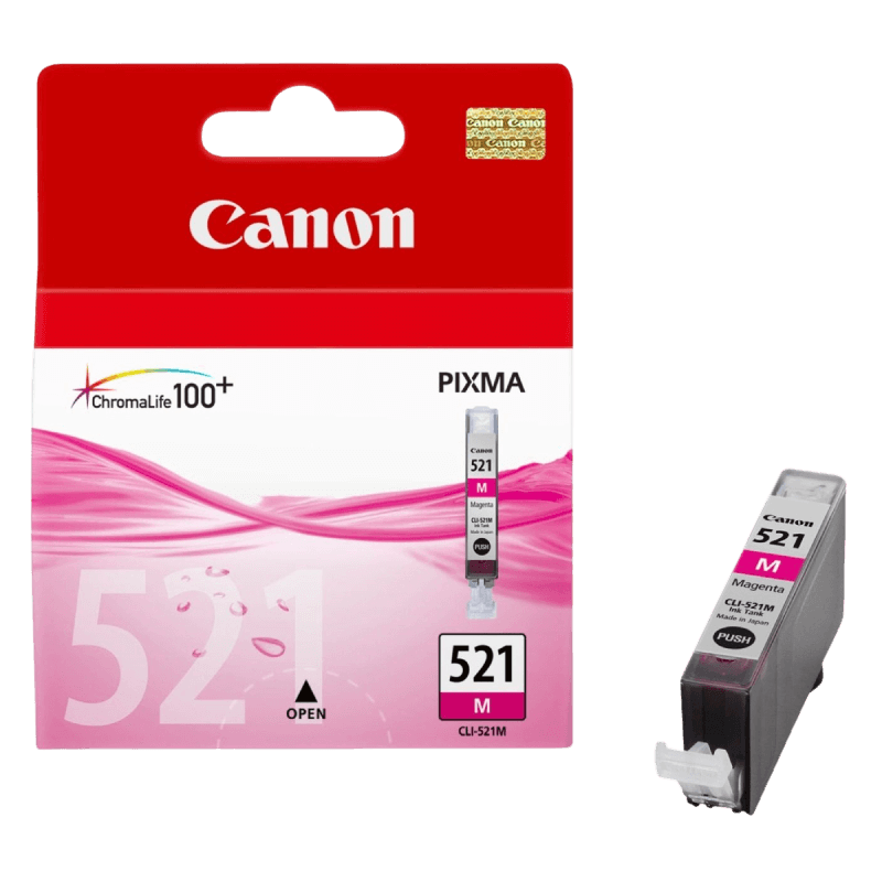 2935B001 Canon CLI521M magenta Printerpatron - 9 ml. - Original