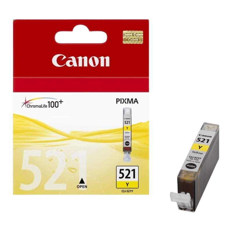 2936B001 Canon CLI521Y gul Printerpatron - 9 ml. - Original