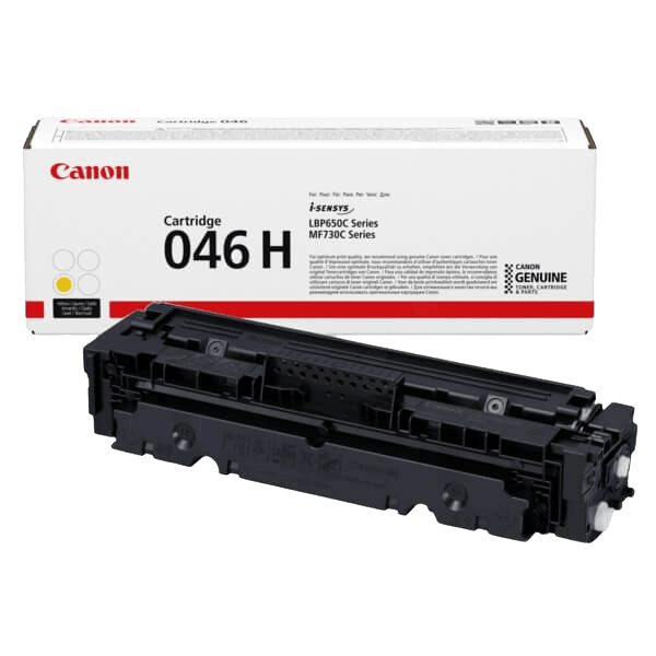 1251C002 Canon CRG 046H gul XL Printerpatron - 5000 sider - Original