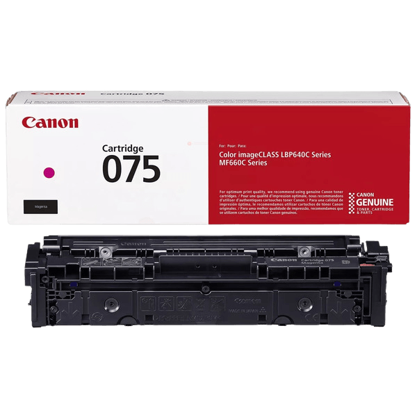 6363C002 Canon CRG 075M magenta toner - 1300 sider - Original