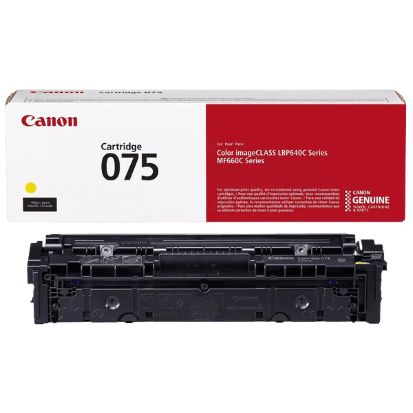 6362C002 Canon CRG 075Y gul toner - 1300 sider - Original