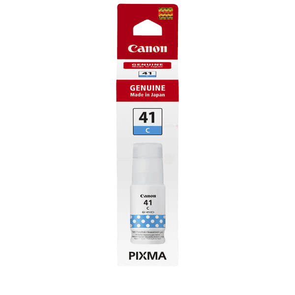 4543C001 Canon GI-41C cyan Printerpatron - 70 ml. - Original