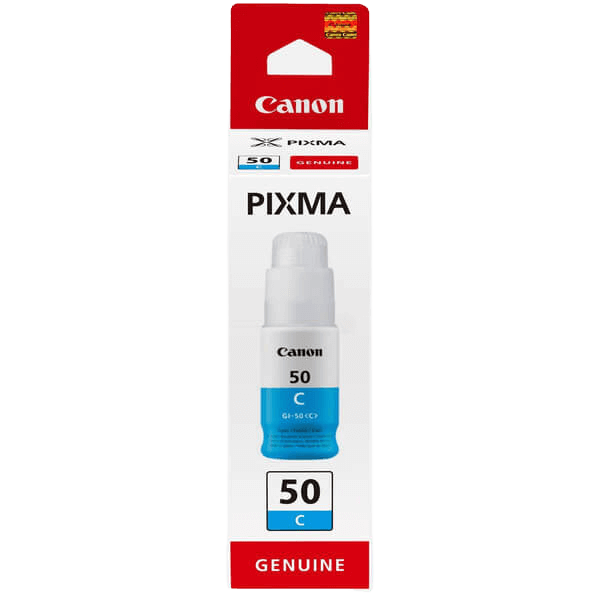 3403C001 Canon GI-50 C cyan Printerpatron - 70 ml. - Original