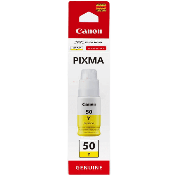 3405C001 Canon GI-50 Y gul Printerpatron - 70 ml. - Original