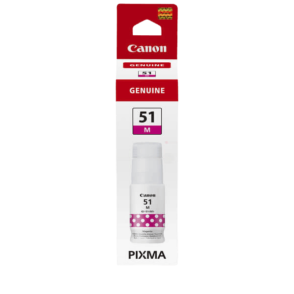4547C001 Canon GI-51M magenta Printerpatron - 70 ml. - Original