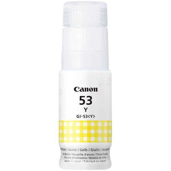 4690C001 Canon GI-53Y gul Printerpatron - 60 ml. - Original