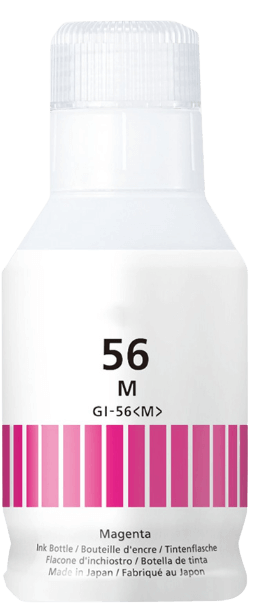 4431C001 Canon GI-56M magenta Printerpatron - 135 ml. - Kompatibel