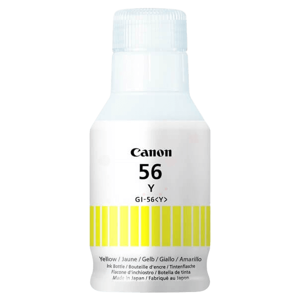 4432C001 Canon GI-56Y gul Printerpatron - 14000 sider - Original