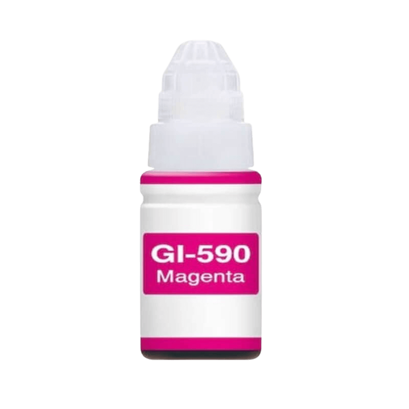 1605C001 Canon GI-590M magenta Printerpatron - 70 ml. - Kompatibel