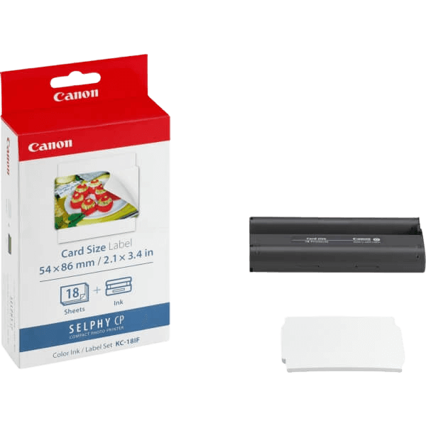 7741A001 Canon KC-18IF CMY 5 x 9 cm Printerpatron - 18 sider - Original