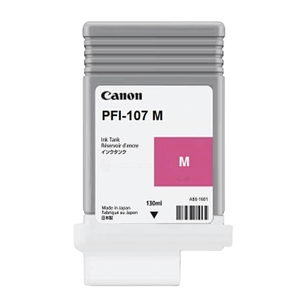 6707B001 Canon PFI-107M magenta Printerpatron - 130 ml. - Original