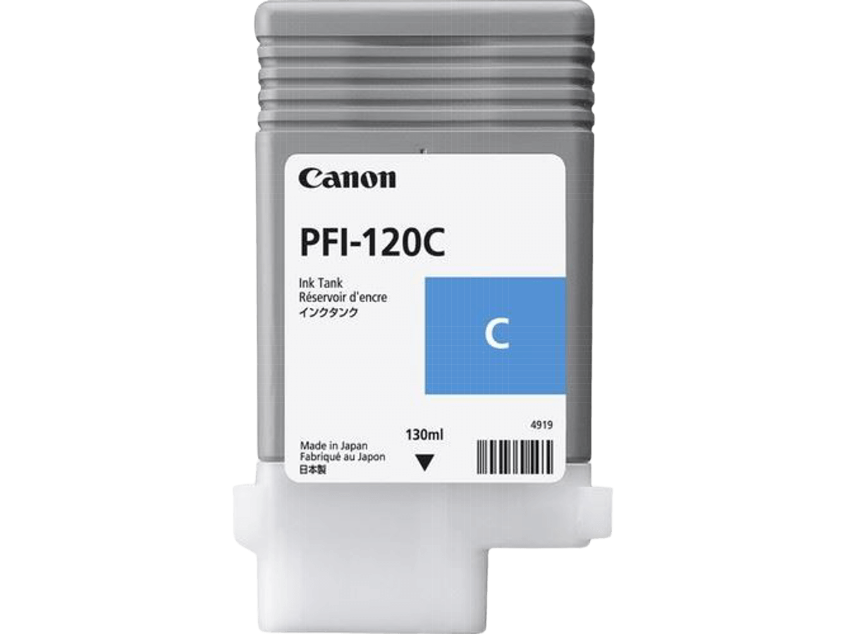 2886C001 Canon PFI-120C cyan Printerpatron - 130 ml. - Original