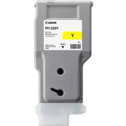 2893C001 Canon PFI-320Y gul XL Printerpatron - 300 ml. - Original