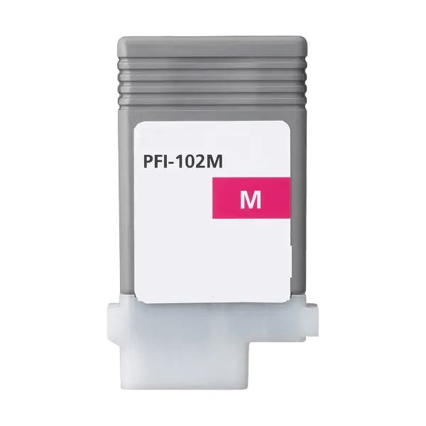0897B001 Canon PFI102M magenta Printerpatron - 130 ml. - Kompatibel