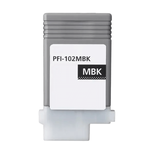 0894B001 Canon PFI102MBK mat sort Printerpatron - 130 ml. - Kompatibel