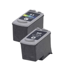 2 stk. XL Canon PG-50 Printerpatron rabatpakke - Kompatibel