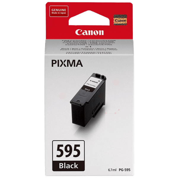 7171C001 Canon PG-595 sort Printerpatron - 6,7 ml. - Original