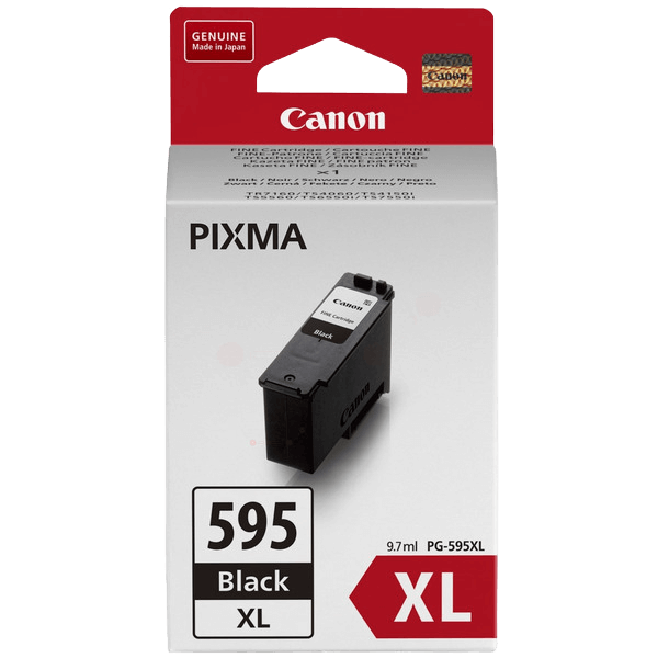 7170C001 Canon PG-595XL sort XL Printerpatron - 9,7 ml. - Original