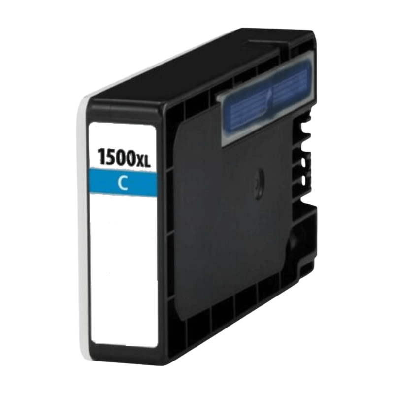 9193B001 Canon PGI-1500XL cyan XL Printerpatron - 12 ml. - Kompatibel