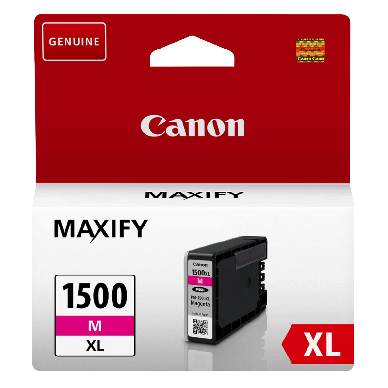 9194B001 Canon PGI-1500XL magenta XL Printerpatron - 12 ml. - Original