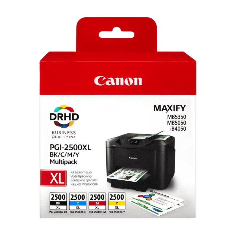 9254B004 Canon PGI-2500 CMYK XL Printerpatron - Original