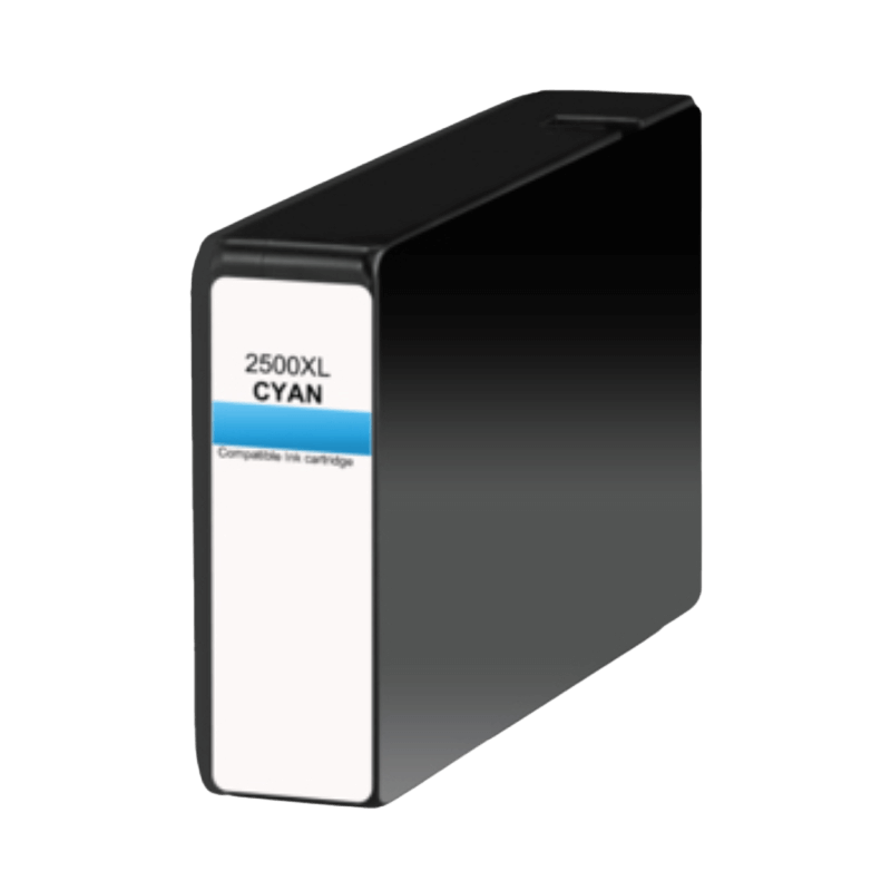 9265B001 Canon PGI-2500C cyan XL Printerpatron - 20,4 ml. - Kompatibel