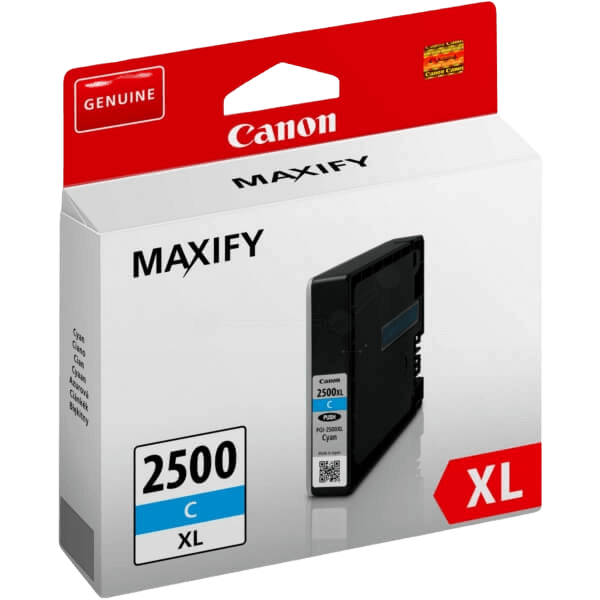 9265B001 Canon PGI-2500CXL cyan XL Printerpatron - 19.3 ml. - Original