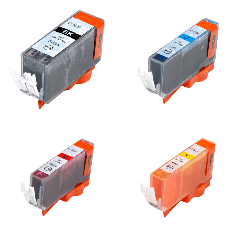 4 stk. Canon PGI-525PG Printerpatron rabatpakke - Kompatibel