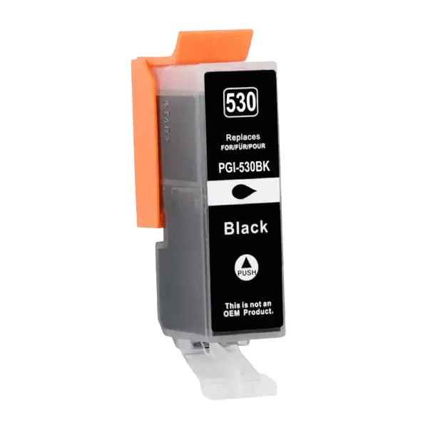 6117C001 Canon PGI-530PGBK pigment sort Printerpatron - 24 ml. - Kompatibel