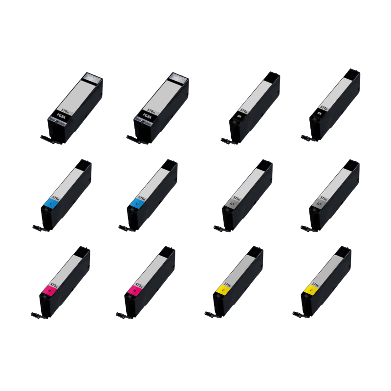 12 stk. XL Canon PGI-570 PG Printerpatron rabatpakke - Kompatibel