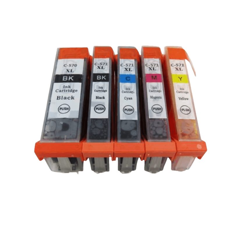 5 stk. XL Canon PGI-570 PG Printerpatron rabatpakke - Kompatibel