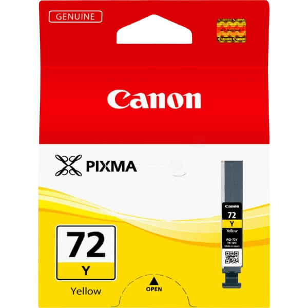 6406B001 Canon PGI-72Y gul Printerpatron - 14 ml. - Original