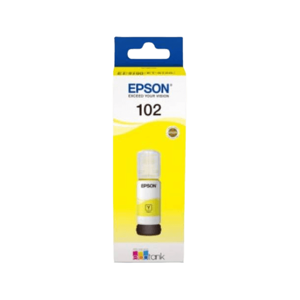 C13T03R440 Epson 102 gul Printerpatron - 70 ml. - Original