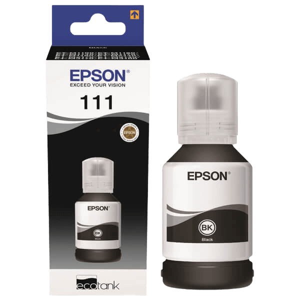 C13T03M140 Epson 111 sort Printerpatron - 120 ml. - Original