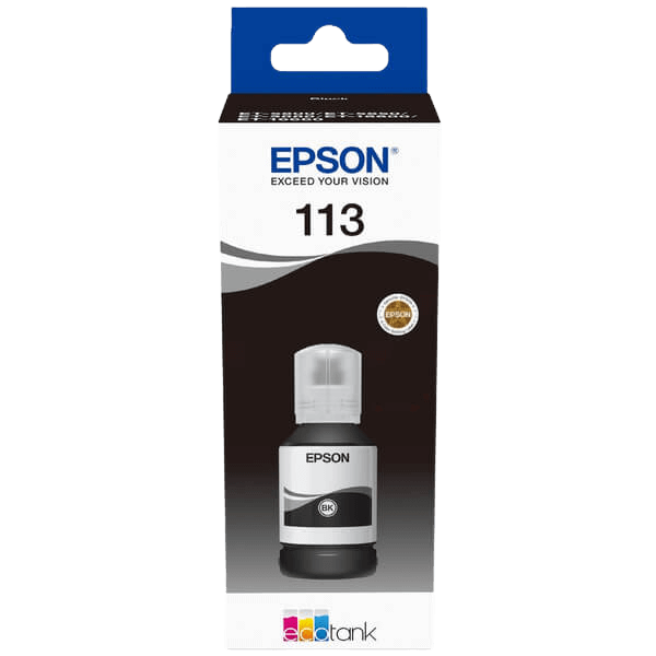 C13T06B140 Epson 113 sort Printerpatron - 127 ml. - Original