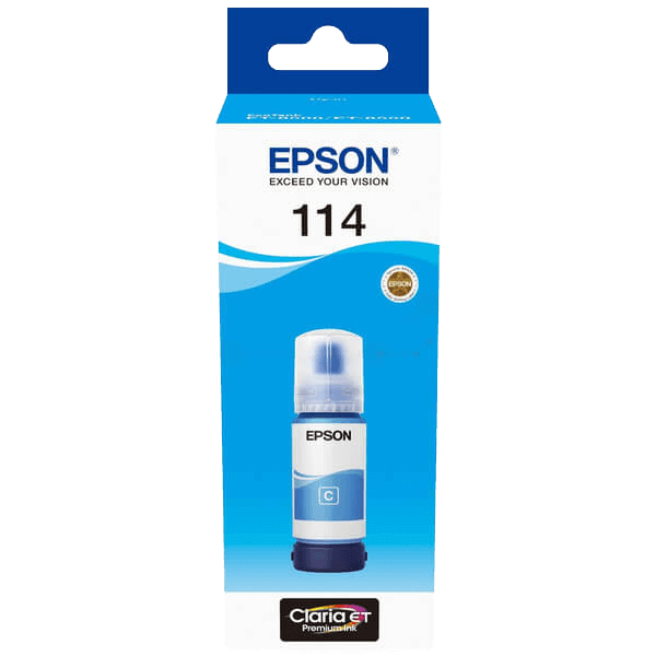 C13T07B240 Epson 114 cyan Printerpatron - 70 ml. - Original
