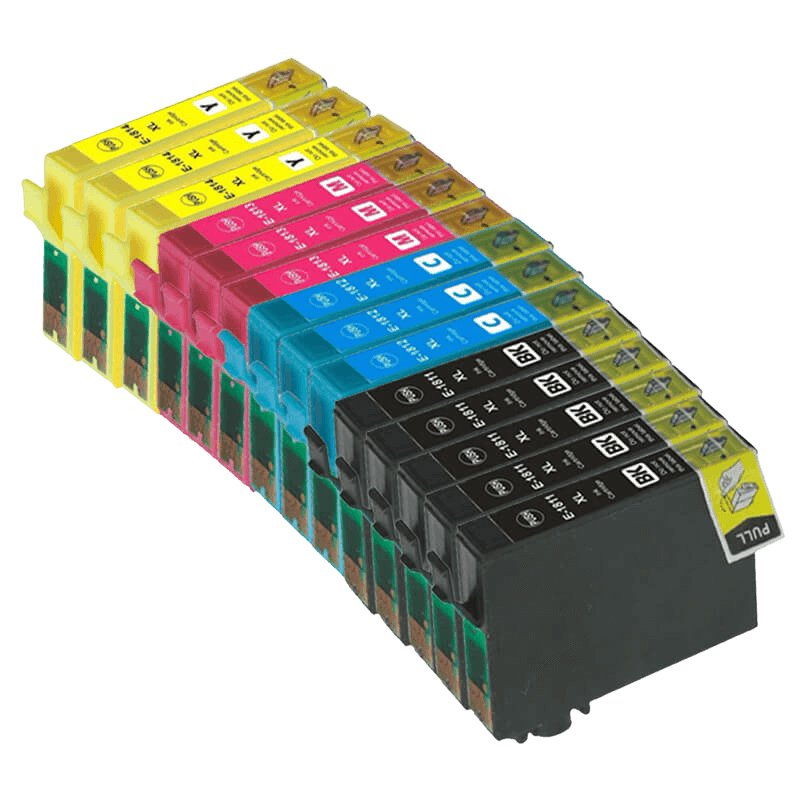 10 stk. XL Epson 18 Printerpatron rabatpakke - Kompatibel