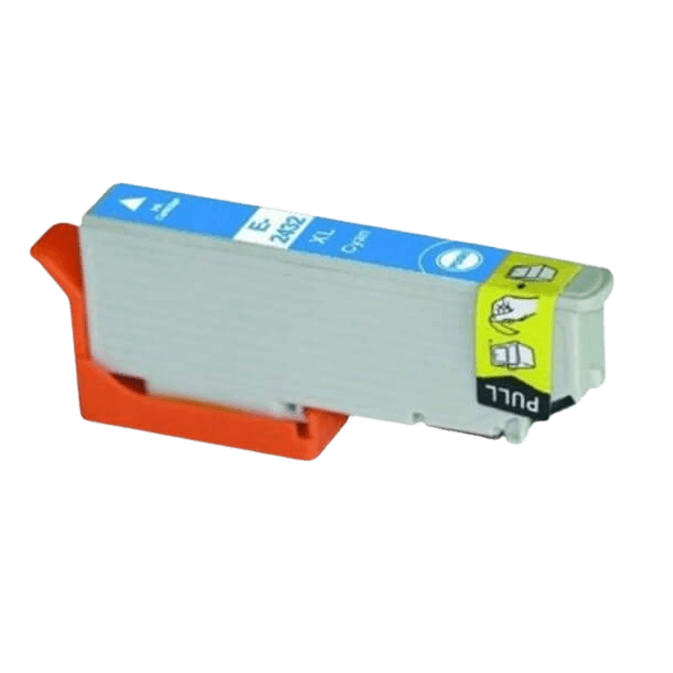 C13T24324010 Epson 24 cyan XL Printerpatron - 11 ml. - Kompatibel