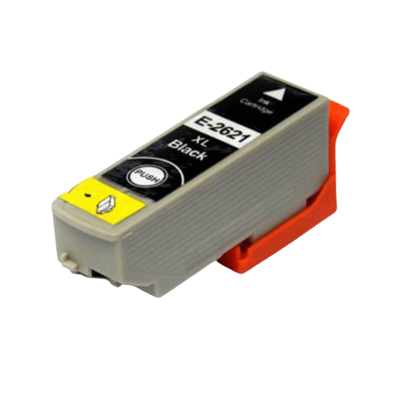 C13T26214010 Epson 26 sort XL Printerpatron - 25 ml. - Kompatibel