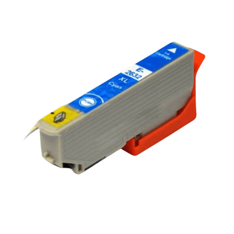 C13T26324010 Epson 26 cyan XL Printerpatron - 15 ml. - Kompatibel