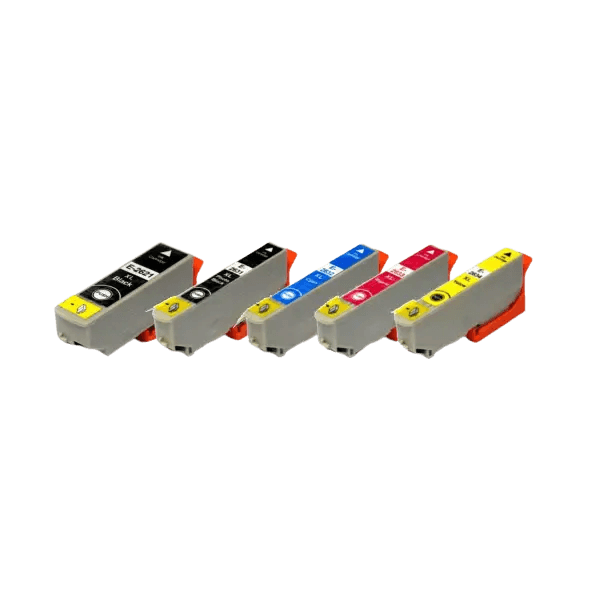 5 stk. XL Epson 26 Printerpatron rabatpakke - Kompatibel