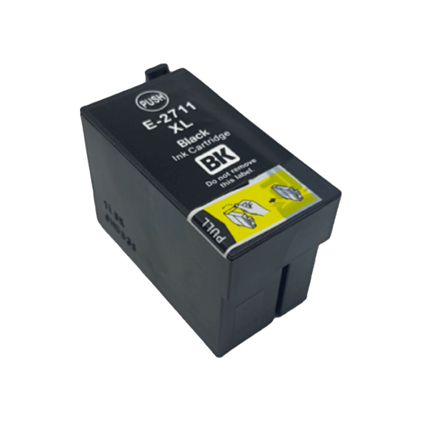 C13T27114012 Epson 27 sort XL Printerpatron - 17,7 ml. - Kompatibel