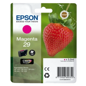C13T29834012 Epson 29 magenta Printerpatron - 3,2 ml. - Original