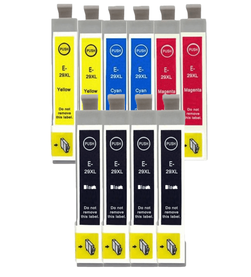 10 stk. XL Epson 29 Printerpatron rabatpakke - Kompatibel