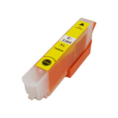 C13T33644010 Epson 33 gul XL Printerpatron - 13,8 ml. - Kompatibel