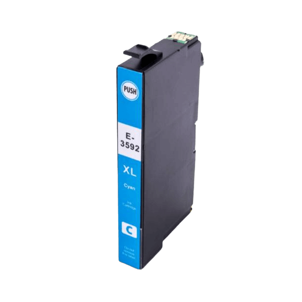 C13T35924010 Epson 35 cyan XL Printerpatron - 20,3 ml. - Kompatibel