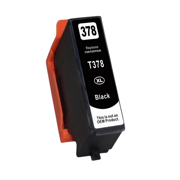 C13T37914010 Epson 378 sort XL Printerpatron - 12 ml. - Kompatibel