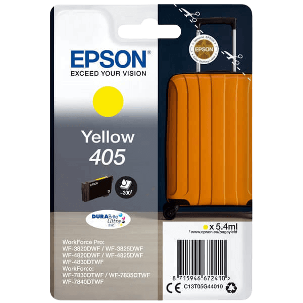 C13T05G44010 Epson 405 gul Printerpatron - 5,4 ml. - Original